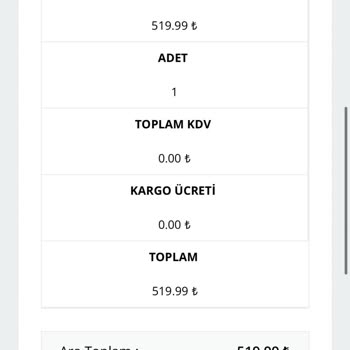 VPazari.com Yalan Beyan Ulaştırılmayan İade Edilmeyen Sipariş.