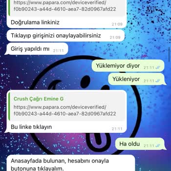 Papara Kimlik Bilgilerim 3. Şahıslarda