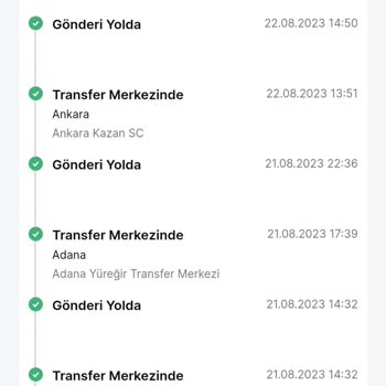 Trendyol Express Kargomun Gecikmesi Mağduriyetim