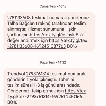 Trendyol Express Kargomun Gecikmesi Mağduriyetim