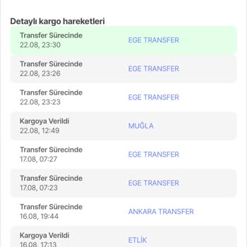Aras Kargo Teslim Olmayan Kargo