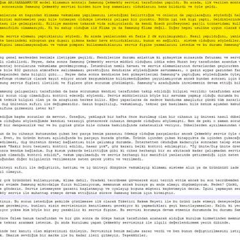 Samsung Klima Vakum Yapılmadan Kuruldu!