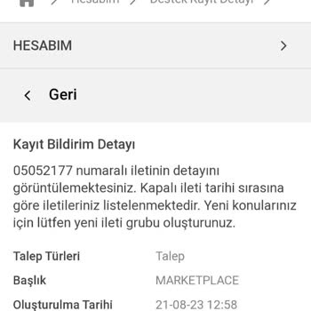 Koçtaş Siparişimi İptal Etmiyor, Müşteri Hizmetleri Yalan Söylüyor.