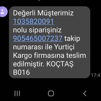 Koçtaş Siparişimi İptal Etmiyor, Müşteri Hizmetleri Yalan Söylüyor.