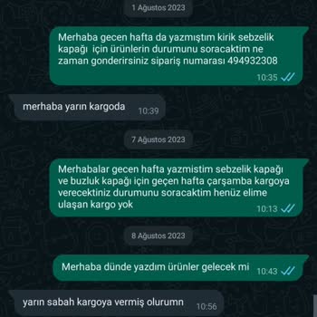 Penguen Soğutmanın Değişim İçin Ürünü Göndermemesi