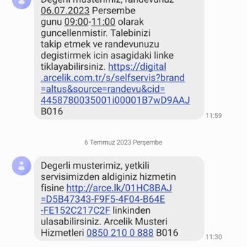 Altus Marka Servisinin Çözümsüzlüğü