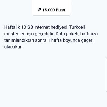 Paycell Hediye Puan Harcayamıyorum