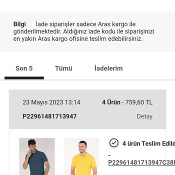 Pierre Cardin T-shirtler İlk Yıkamada Çekti