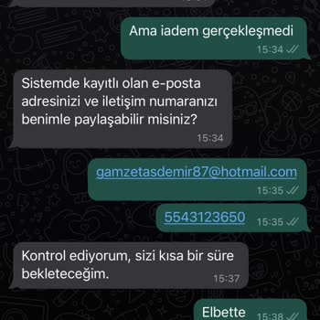 Zara Ya Ürünleri İade Ettiğim Halde Para İadesi Yapışmadı