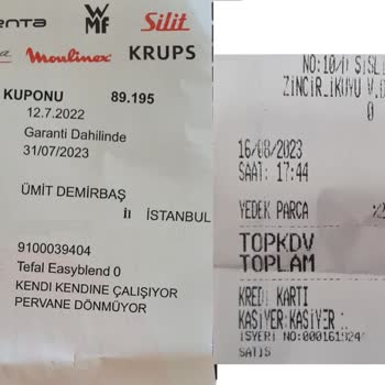 Tefal Ürünlerin Neden Garantisi Yok.