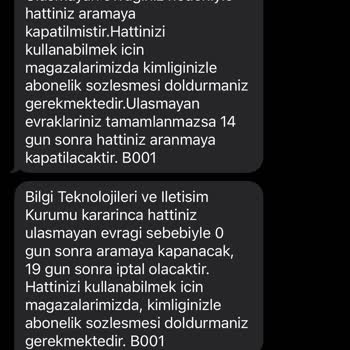 Türk Telekom E-SİM Hattım Kapatıldı