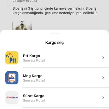 Gardrops Yurtiçi Kargo Sınırsız Kota Demesine Rağmen Kod Vermiyor