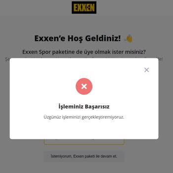 Exxen Tam Bir Pişmanlık