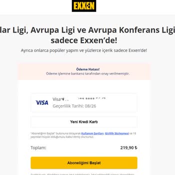 Exxen Tam Bir Pişmanlık