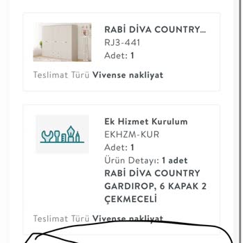 Vivense Siparişi Geciken Teslimat