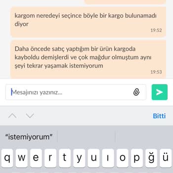 Trendyol Express Kargomu 2 Kere Kayıp Ettiler