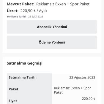 Exxen Üyeliğim Gözükmüyor? Sebep