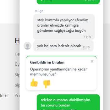 Bukonsept.com İnternet Üzerinden Alınan Ve Hatalı Olan Ürünlerin Değiştirilmemesi