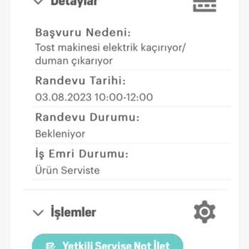 Arçelik Tost Makinesi Yangın Tehlikesi