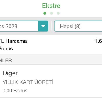 Garanti BBVA Yıllık Kart Ücreti Kesintisi