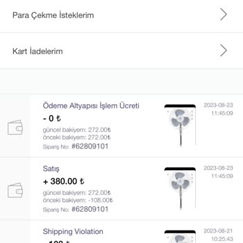 Shipping Violation Adı Altında Gardrops Paramı Kesti