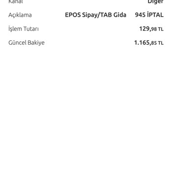 Tıkla Gelsin Uygulamasıyla İlgili Şikayet
