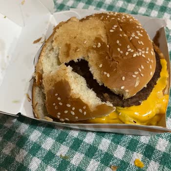 Getir Den Sipariş Ettiğim McDonald's Hamburger Felaketi