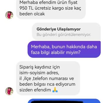 Aras Kargo Eftelya Moda Butik & Msr Pazarlama Reklam Dağıtım Org. Tic. Ltd. Şti.