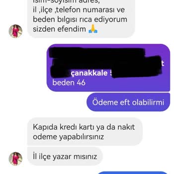 Aras Kargo Eftelya Moda Butik & Msr Pazarlama Reklam Dağıtım Org. Tic. Ltd. Şti.