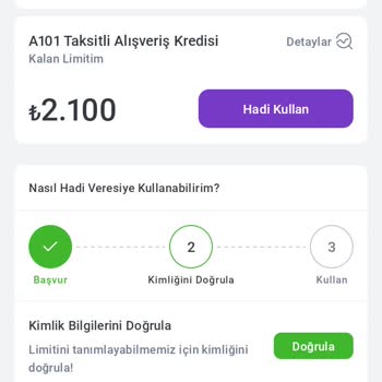 Hadi TOM Pay Uygulamanın Sunduğu Hizmetten Yararlanamamak