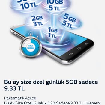 Türk Telekom Paketmatik Faydalanamama sorunu