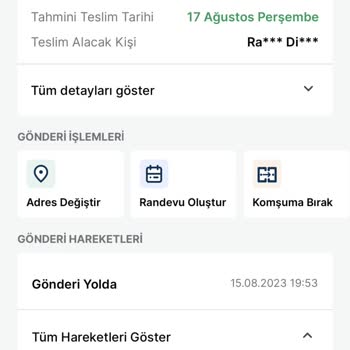 Trendyol Express 2 Haftadır Teslim Edilemeyen Sipariş