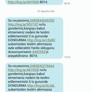 Aras Kargo'nun Kargoyu Teslim Etmemesi