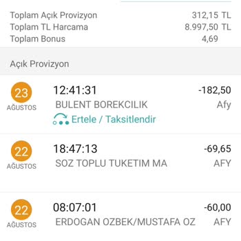 Bülent Börekçilik Yanlış Sipariş, Fazla Ücret