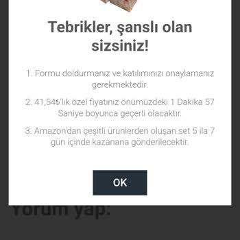 Amazon Gizemli Kutu 41,54