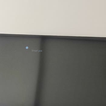 Arçelik TV Sinyal Yok Kanal Yok