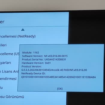 Arçelik TV Sinyal Yok Kanal Yok