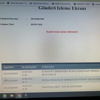 Kuryenet Kartımı Teslim Etmiyorsunuz