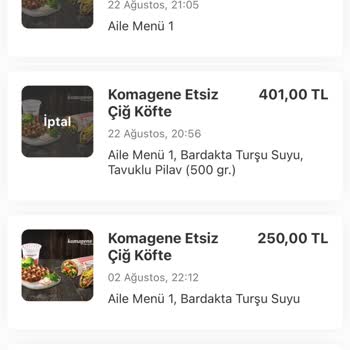 Yemeksepeti Paraya Çöküp Canlı Destek Vermemek!