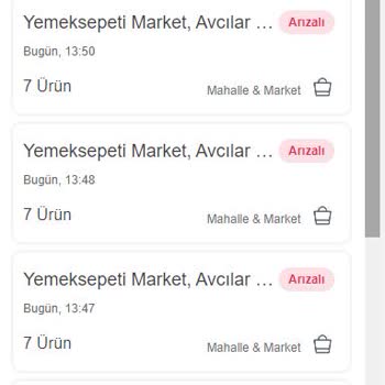 Yemeksepeti Siparişimi Onaylamayıp Hesabımdam Para Çekiyor!