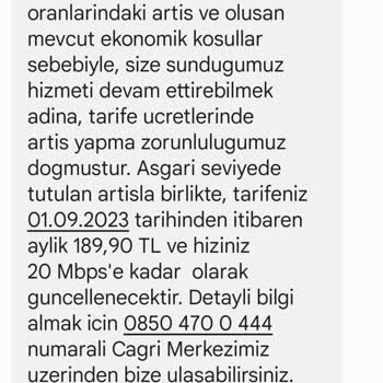 Extranet Taahhüt Dışı Fiyat Artışı