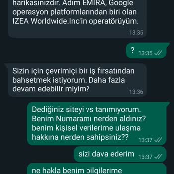 WhatsApp Kişisel Verilerin İhlali