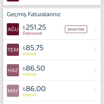 Türk Telekom Fazla Fatura Bedeli