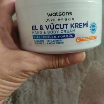 Watsons Love My Skin El Ve Vücut Kremi