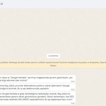 WhatsApp Yabancı Numaraların Araması