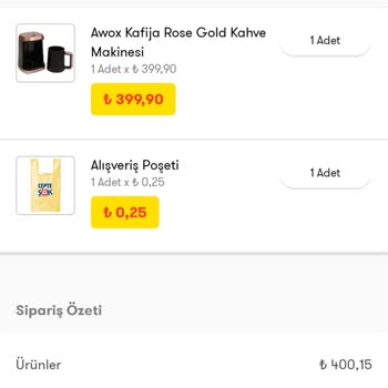 Cepte Şok Market Arızalı Ürün Ve Fatura