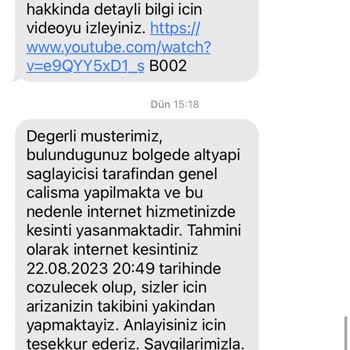 Millenicom İnternet Bakımı Bitmiyor İnternet Yok
