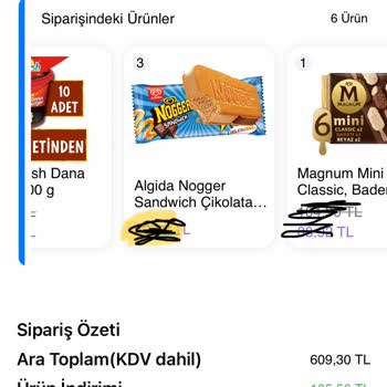 İste Gelsin Donuk Ürünlerin Teslimatı