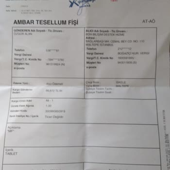 Yurtiçi Kargo Dikkatsiz Taşıyor Hem Kırıyor Hem De Sorumluluk Almıyor