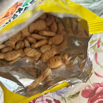 A101 Çıt Kırıldım Balık Krakerin İçinden Tahta Çıktı